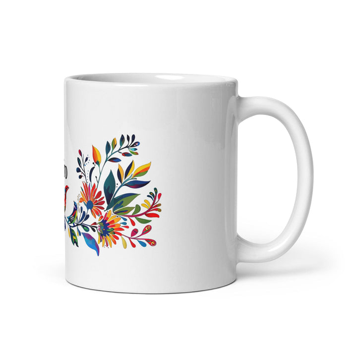 Ciro Exclusive Name Art Piece Home Office Work Coffee Mug Mexican Spanish Pride Gift Cup One-Of-A-Kind Calligraphy White Glossy Mug | C7 Mexicada 11 oz