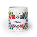 Claire Exclusive Name Art Piece Home Office Work Coffee Mug Mexican Spanish Pride Gift Cup One-Of-A-Kind Calligraphy White Glossy Mug | C6 Mexicada