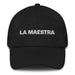 La Maestra The Teacher Mexican Spanish Pride Gift Regalo Dad Hat - Mexicada