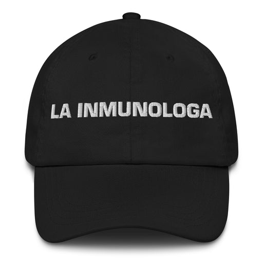 La Inmunologa The Immunologist Mexican Spanish Pride Gift Regalo Dad Hat - Mexicada