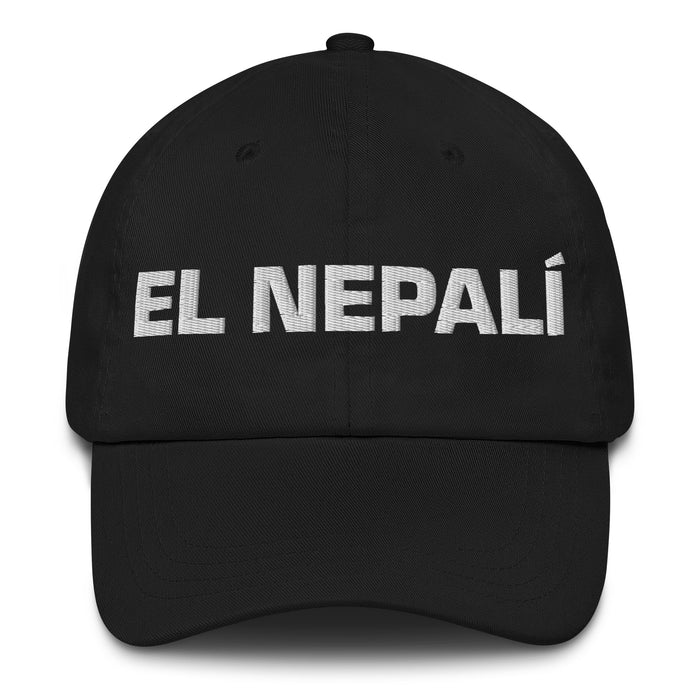 El Nepalí The Nepali Mexican Spanish Pride Gift Regalo Dad Hat