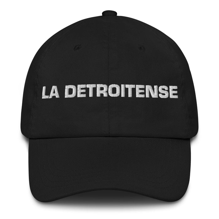 La Detroitense The Detroiter Regalo de orgullo mexicano español Regalo Gorra de papá