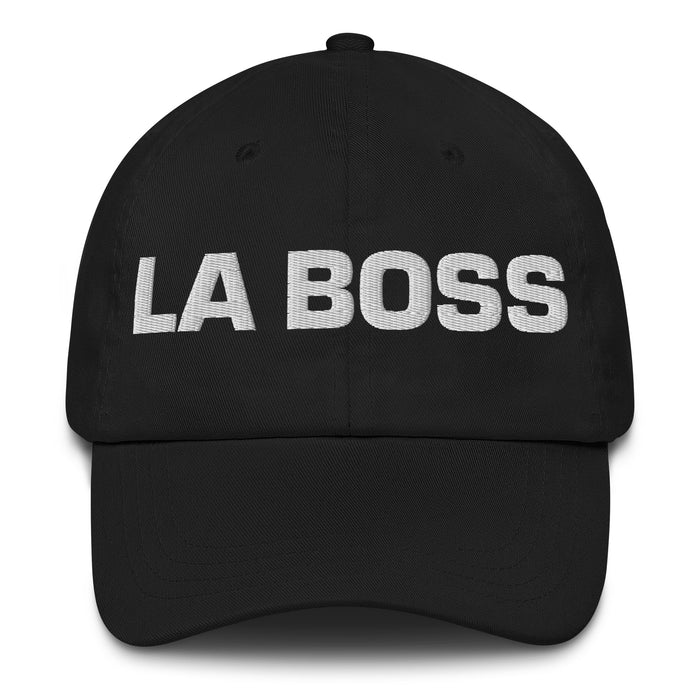 La Boss The Boss Mexican Spanish Pride Gift Regalo Dad Hat