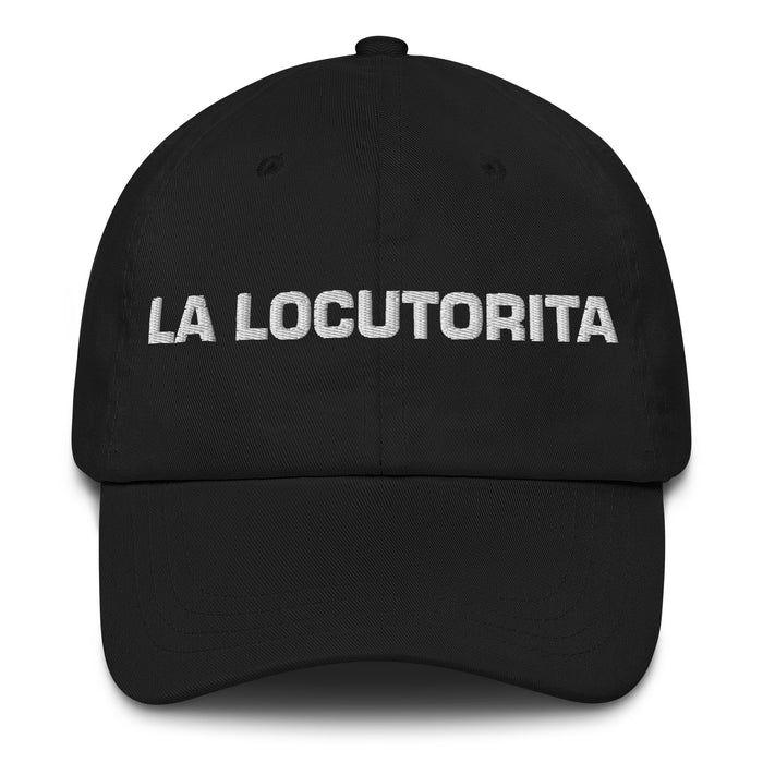 La Locutorita The Little Announcer Mexican Spanish Pride Gift Regalo Dad Hat