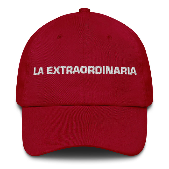 La Extraordinaria The Extraordinary One Mexican Spanish Pride Gift Regalo Dad Hat - Mexicada