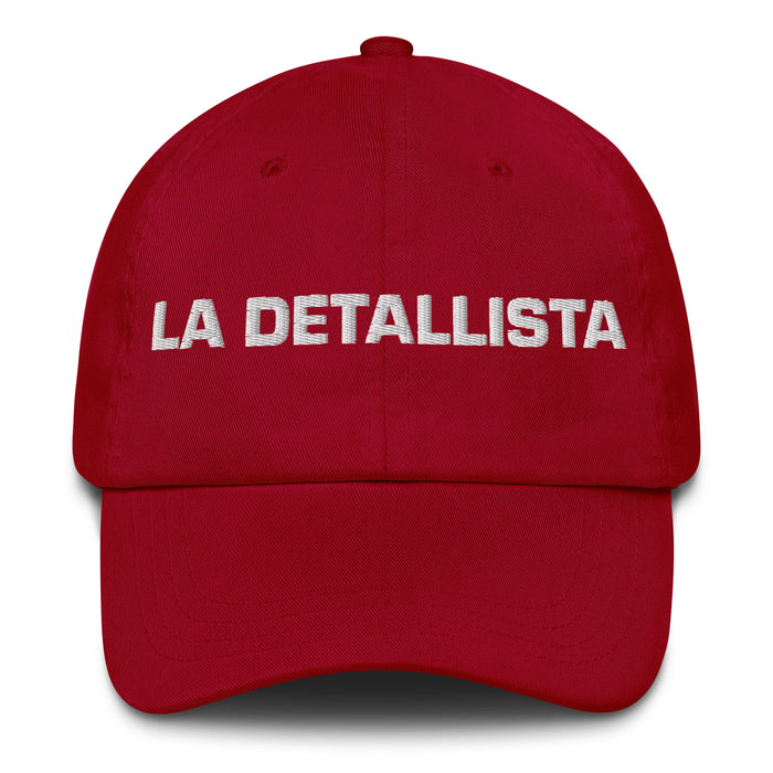 La Detallista The Detail - Oriented One Mexican Spanish Pride Gift Regalo Dad Hat - Mexicada