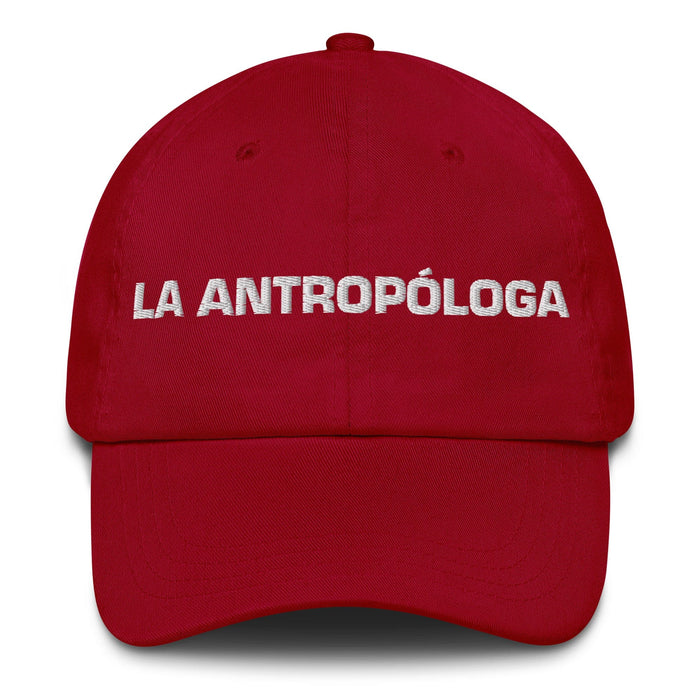 La Antropóloga The Anthropologist Mexican Spanish Pride Gift Regalo Dad Hat - Mexicada