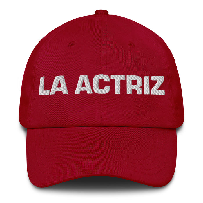 La Actriz The Actor/Actress Mexican Spanish Pride Gift Regalo Dad Hat - Mexicada