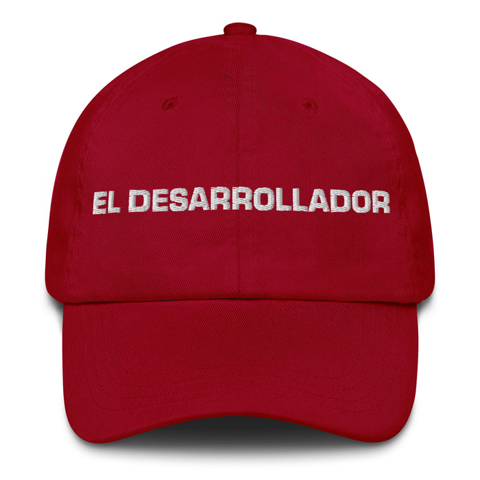 El Desarrollador The Developer Mexican Spanish Pride Gift Regalo Dad Hat - Mexicada