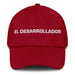 El Desarrollador The Developer Mexican Spanish Pride Gift Regalo Dad Hat - Mexicada