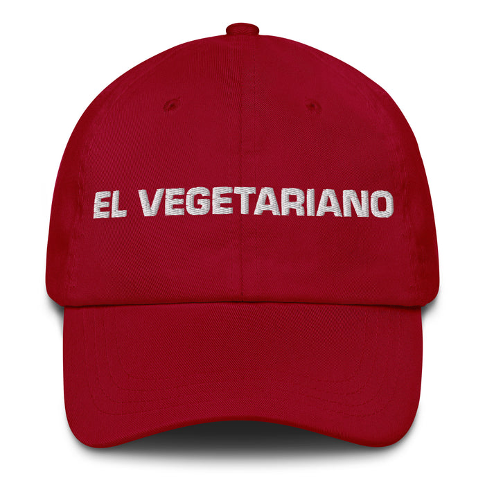 El Vegetariano The Vegetarian Mexican Spanish Pride Gift Regalo Dad Hat - Mexicada