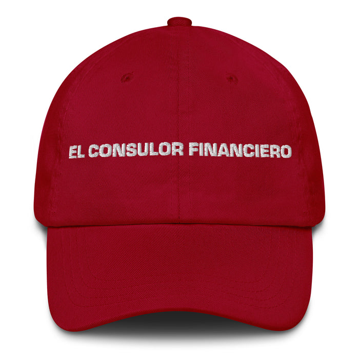 El Consulor Financiero The Financial Consultant Mexican Spanish Pride Gift Regalo Dad Hat - Mexicada