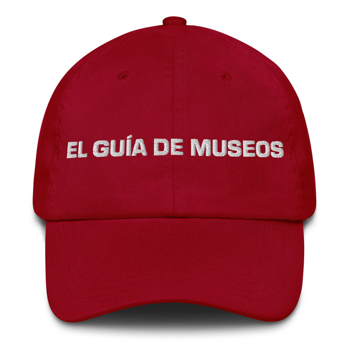 El Guía De Museos The Museum Guide Mexican Spanish Pride Gift Regalo Dad Hat - Mexicada