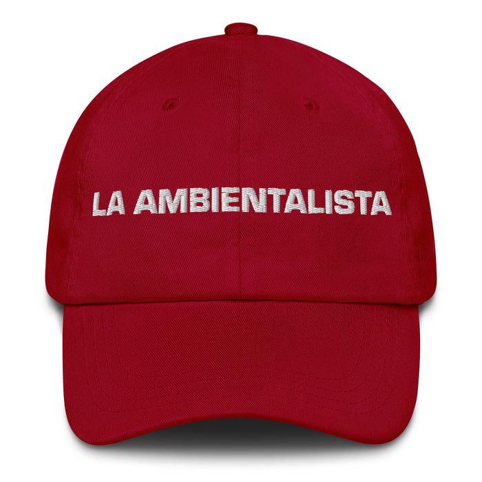 La Ambientalista The Environmentalist Mexican Spanish Pride Gift Regalo Dad Hat - Mexicada