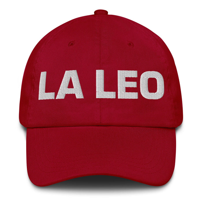 La Leo The Leo Mexican Spanish Pride Gift Regalo Dad Hat - Mexicada