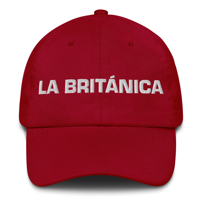 La Británica The British Mexican Spanish Pride Gift Regalo Dad Hat - Mexicada