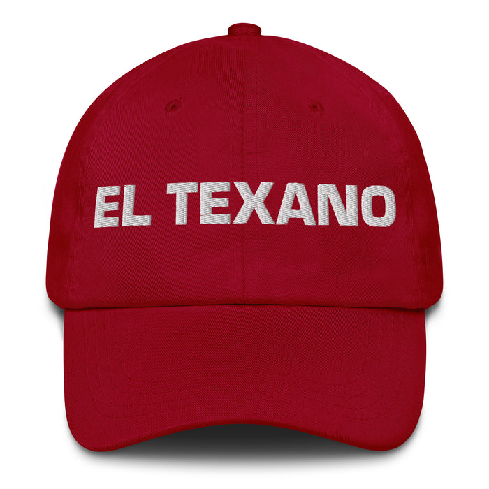 El Texano The Texan Mexican Spanish Pride Gift Regalo Dad Hat - Mexicada