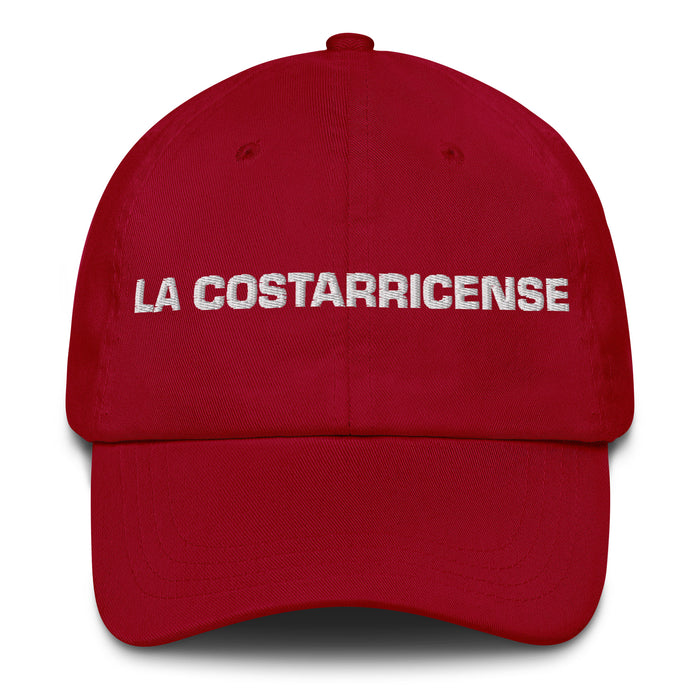 La Costarricense The Costa Rican Mexican Spanish Pride Gift Regalo Dad Hat - Mexicada