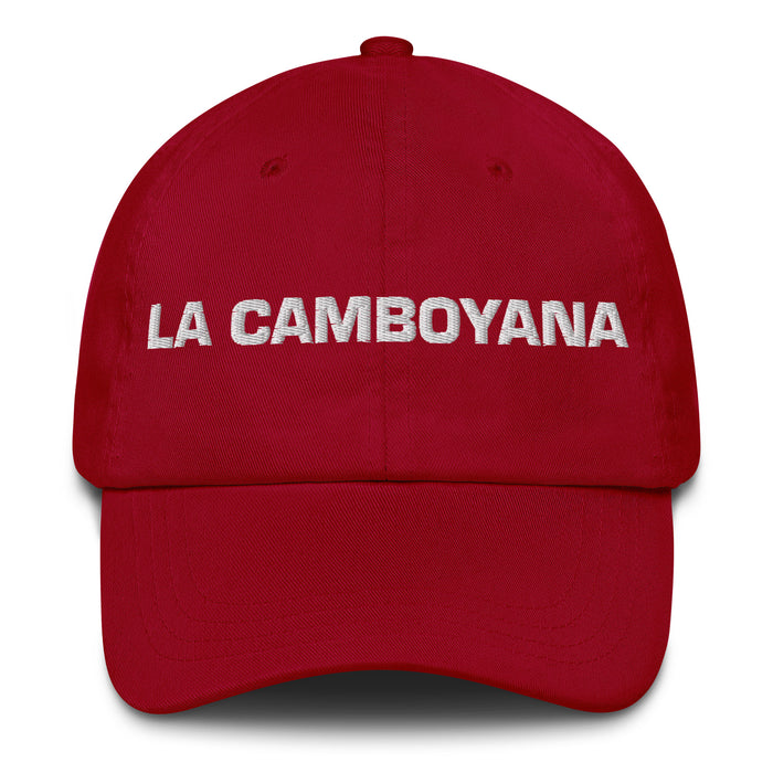 La Camboyana The Cambodian Mexican Spanish Pride Gift Regalo Dad Hat - Mexicada