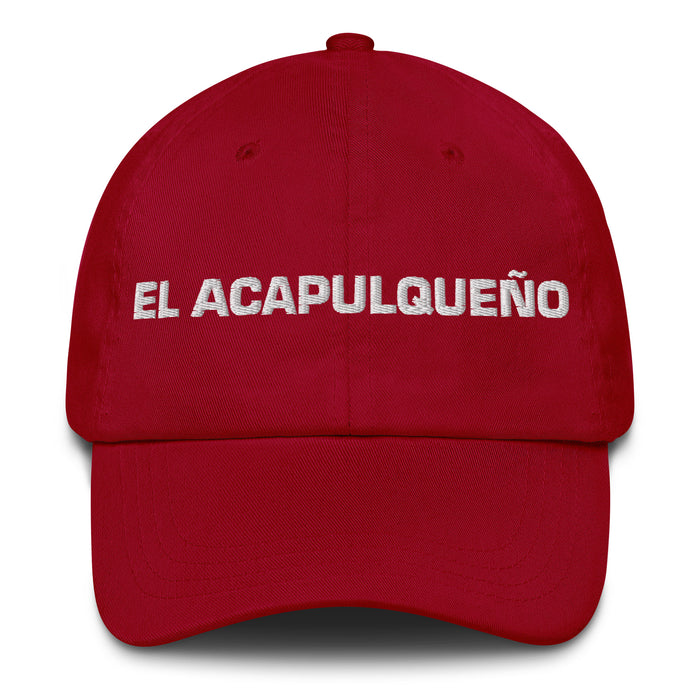 El Acapulqueño Le résident d'Acapulco Cadeau de fierté mexicaine espagnole Regalo Dad Hat