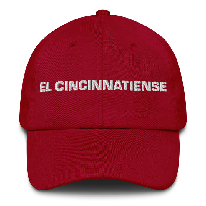 El Cincinnatiense Le résident de Cincinnati Fierté espagnole mexicaine Cadeau Regalo Papa Chapeau