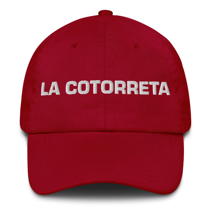 La Cotorreta The Talkative One Mexican Spanish Pride Gift Regalo Dad Hat