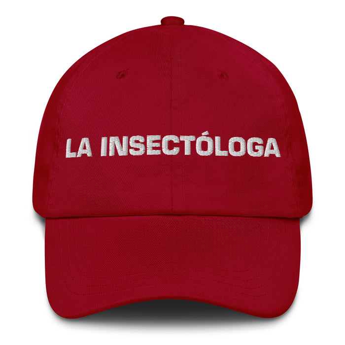 La Insectóloga The Entomologist Mexican Spanish Pride Gift Regalo Dad Hat