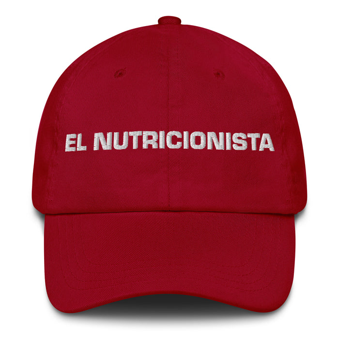 El Nutricionista The Nutritionist Mexican Spanish Pride Gift Regalo Dad Hat