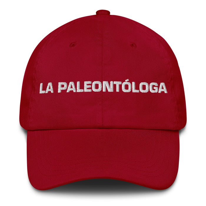 La Paleontóloga The Paleontologist Mexican Spanish Pride Gift Regalo Dad Hat