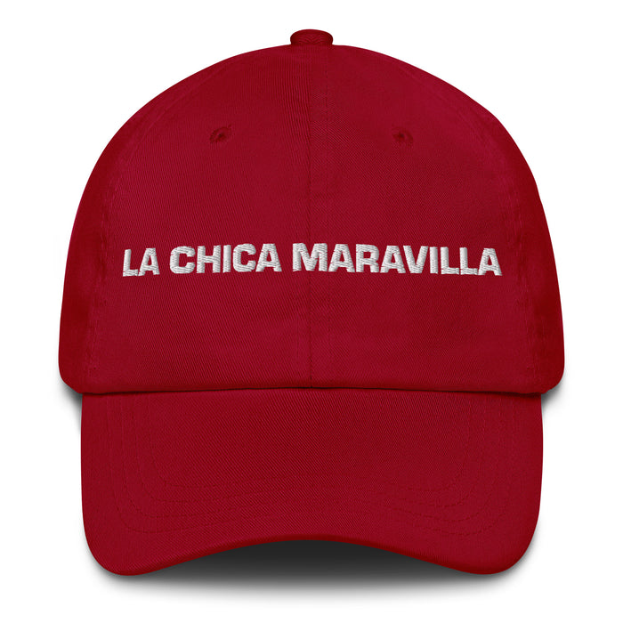 La Chica Maravilla The Wonder Woman / Man Mexican Spanish Pride Gift Regalo Dad Hat