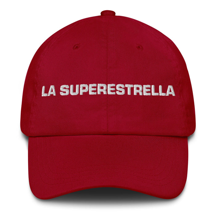 La Superestrella The Superstar Mexican Spanish Pride Regalo Cappello da papà