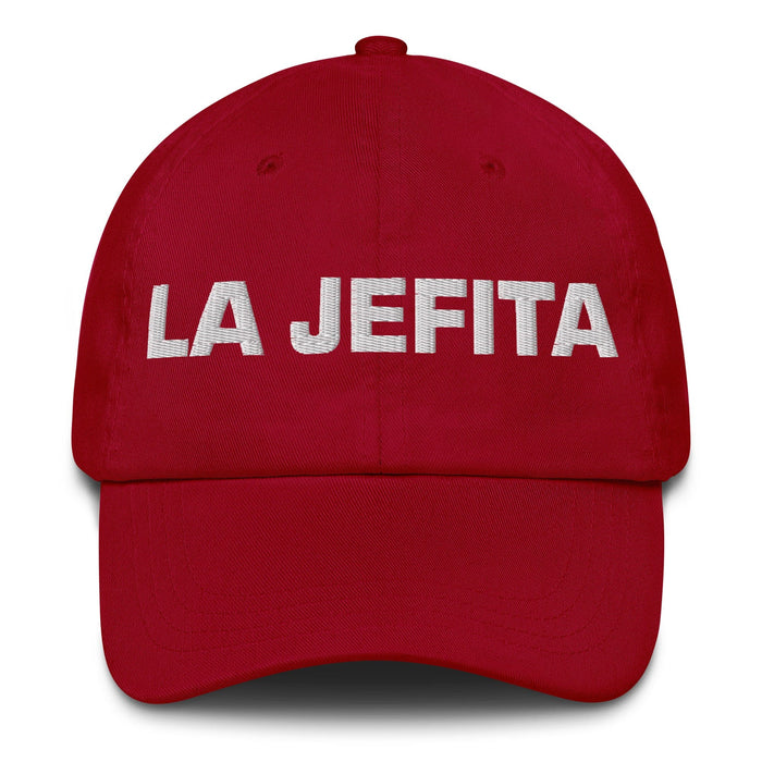 La Jefita The Little Boss Mexican Spanish Pride Gift Regalo Dad Hat