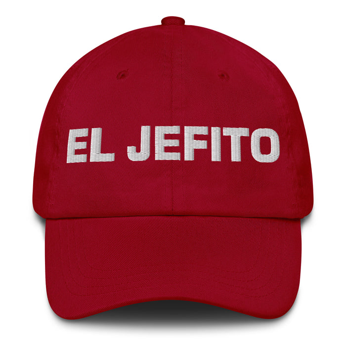 El Jefito The Little Boss Mexican Spanish Pride Gift Regalo Dad Hat