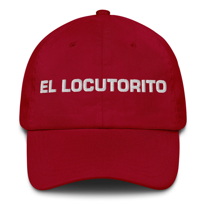 El Locutorito The Little Announcer Mexican Spanish Pride Gift Regalo Dad Hat