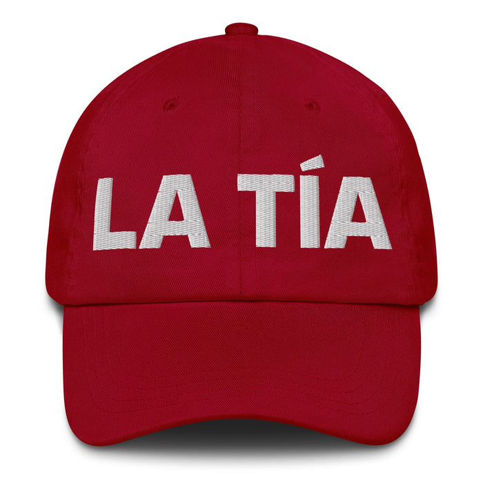 La Tía The Aunt / The Uncle Mexican Spanish Pride Gift Regalo Dad Hat