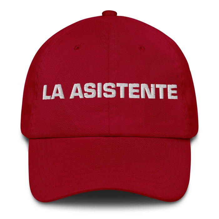 La Asistente The Assistant Mexican Spanish Pride Gift Regalo Dad Hat