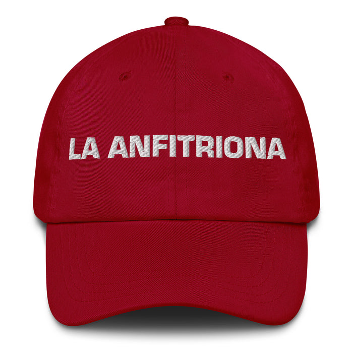 La Anfitriona The Host/Hostess Mexican Spanish Pride Gift Regalo Dad Hat