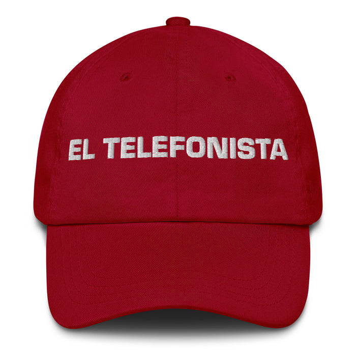 El Telefonista The Operator Mexican Spanish Pride Gift Regalo Dad Hat