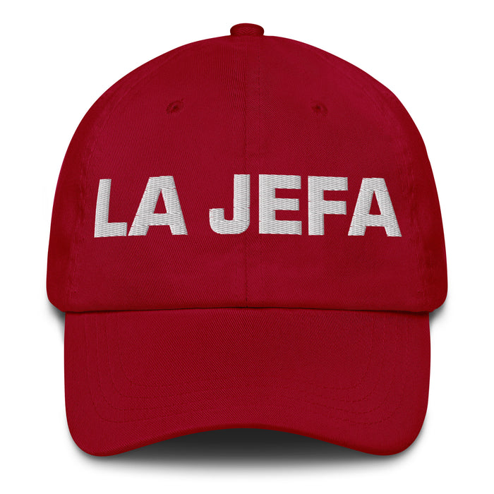 La Jefa The Chief / Boss Mexican Spanish Pride Gift Regalo Dad Hat