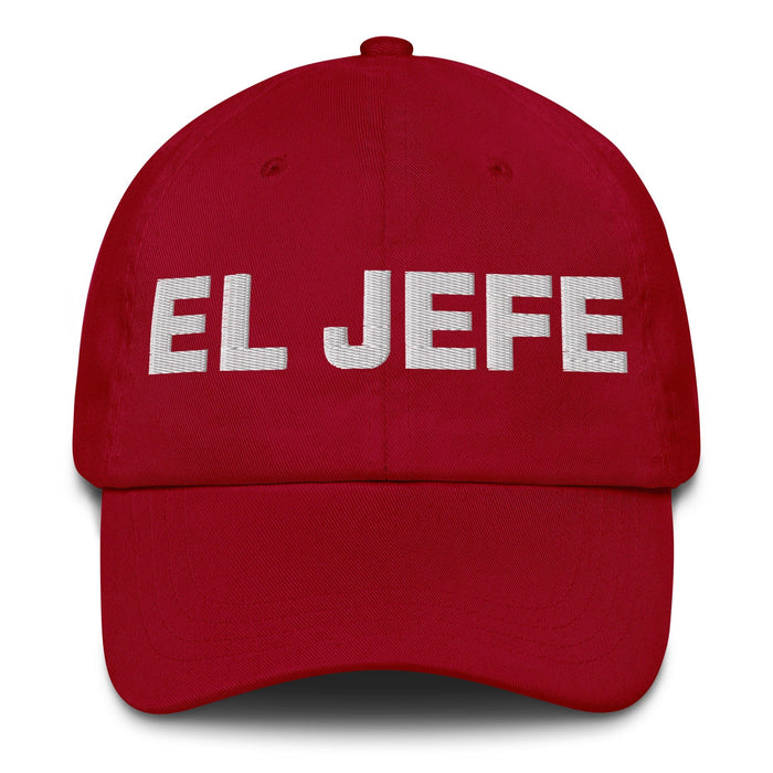 El Jefe The Chief / Boss Mexican Spanish Pride Gift Regalo Dad Hat