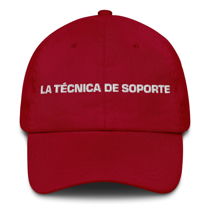 La Técnica De Soporte The Support Technician Mexican Spanish Pride Gift Regalo Dad Hat