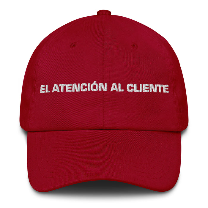 El Atención Al Cliente The Customer Service Mexican Spanish Pride Gift Regalo Dad Hat