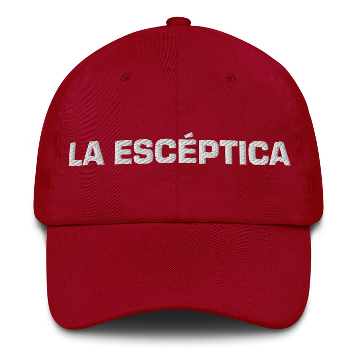 La Escéptica The Skeptic Mexican Spanish Pride Gift Regalo Dad Hat