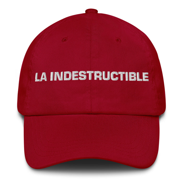 La Indestructible The Indestructible Mexican Spanish Pride Gift Regalo Dad Hat