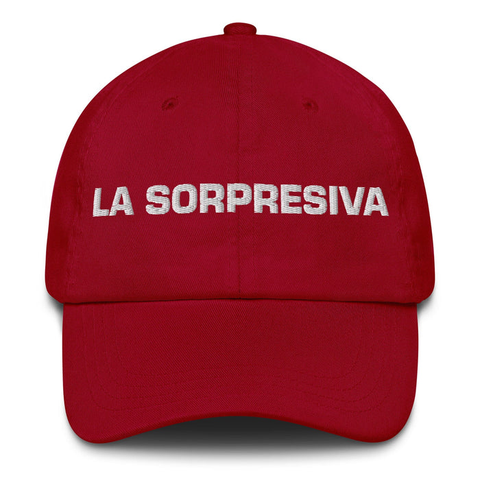 La Sorpresiva The Surprising One Mexican Spanish Pride Gift Regalo Dad Hat