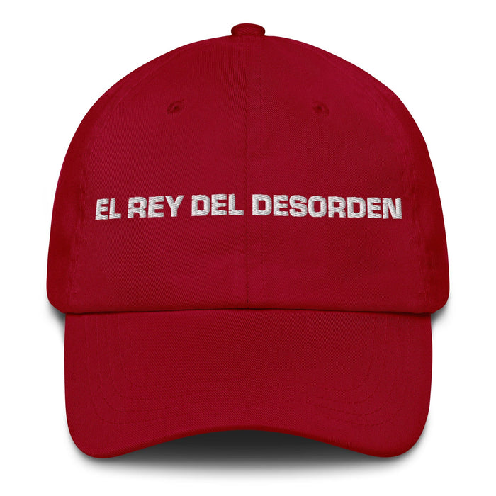 El Rey Del Desorden La regina/re del caos messicano spagnolo orgoglio regalo regalo cappello per papà