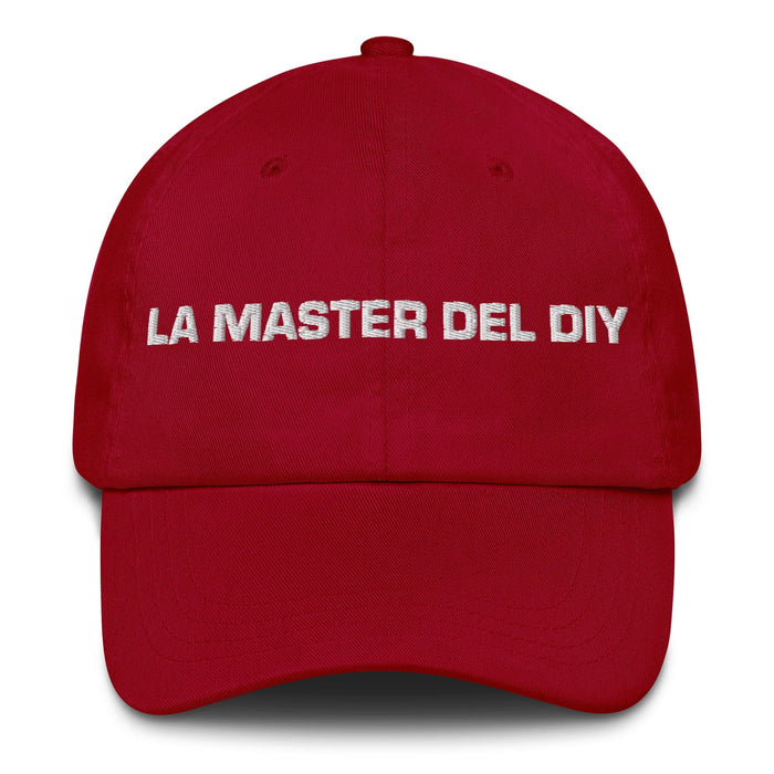 La Master Del Diy The Diy Master Mexican Spanish Pride Gift Regalo Dad Hat