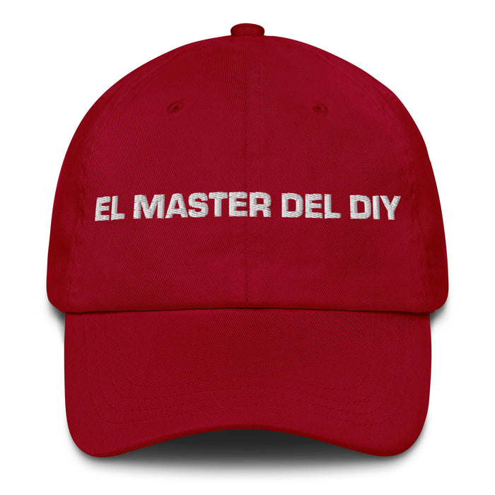 El Master Del Diy The Diy Master Mexican Spanish Pride Gift Regalo Dad Hat