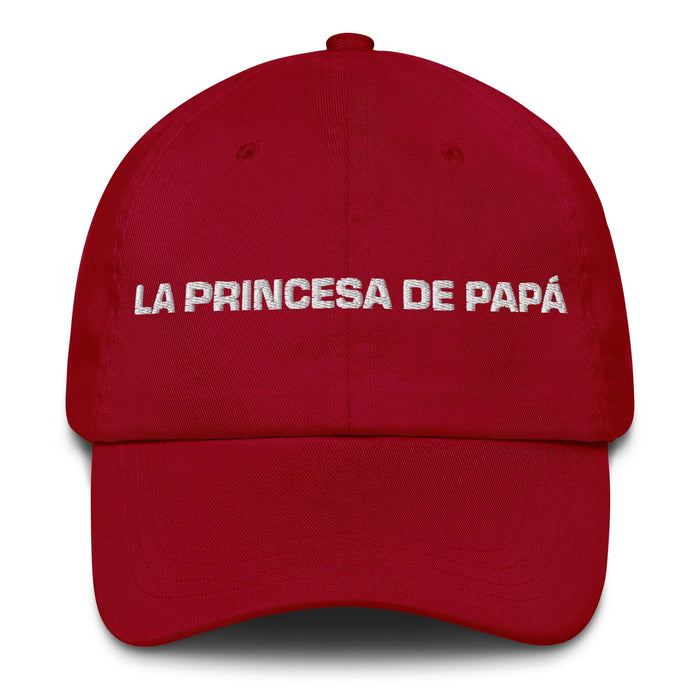 La Princesa De Papá Daddy'S Little Princess / Mama'S Little Prince Mexican Spanish Pride Gift Regalo Dad Hat