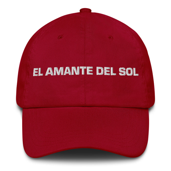 El Amante Del Sol The Sun Lover Mexican Spanish Pride Gift Regalo Dad Hat